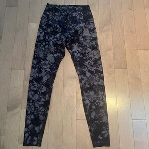 lululemon athletica Black Tie-Dye Leggings